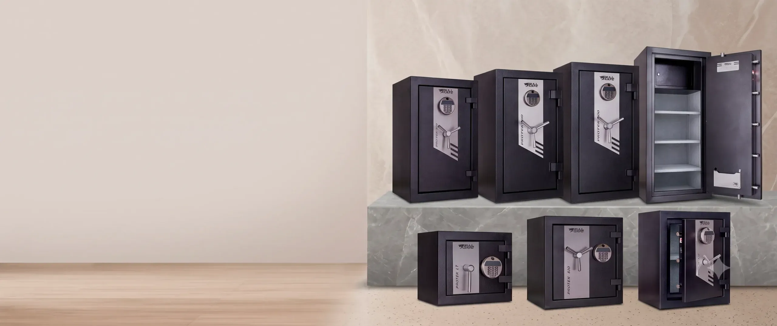 Cajas fuertes Protek