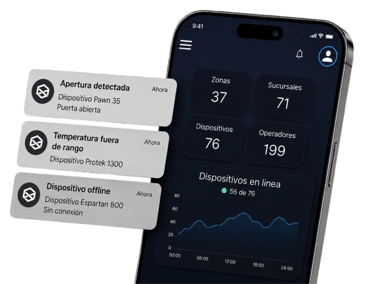 Notificaciones en App Xmart RT